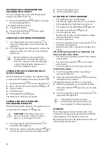 Preview for 14 page of Zanussi ZWF8240WXV User Manual