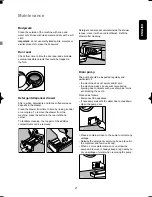 Предварительный просмотр 21 страницы Zanussi ZWG 3105A Instruction Booklet