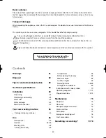 Preview for 2 page of Zanussi ZWG 3142 User Manual