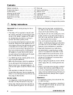 Preview for 2 page of Zanussi ZWG 580 E User Manual