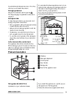 Предварительный просмотр 5 страницы Zanussi ZWG 6100 K User Manual