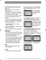 Preview for 16 page of Zanussi ZWG 6125 User Manual