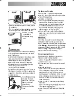 Preview for 19 page of Zanussi ZWG 6125 User Manual