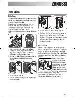 Preview for 55 page of Zanussi ZWG 6125 User Manual