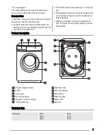 Предварительный просмотр 5 страницы Zanussi ZWG 6141 P User Manual