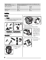 Предварительный просмотр 6 страницы Zanussi ZWG 6141 P User Manual