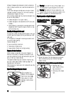 Предварительный просмотр 12 страницы Zanussi ZWG 6141 P User Manual