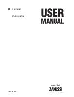 Zanussi ZWG 6165 User Manual предпросмотр