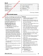 Предварительный просмотр 49 страницы Zanussi ZWG 7120 K User Manual