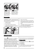 Предварительный просмотр 4 страницы Zanussi ZWG 7120 P User Manual