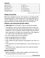 Preview for 2 page of Zanussi ZWG 71202 K User Manual