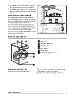 Предварительный просмотр 5 страницы Zanussi ZWG 71202 K User Manual