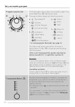 Preview for 12 page of Zanussi ZWG1120 P User Manual