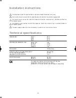 Preview for 6 page of Zanussi ZWG3104 User Manual