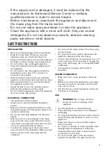 Preview for 3 page of Zanussi ZWG580E User Manual