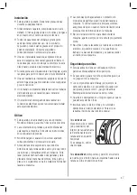 Предварительный просмотр 47 страницы Zanussi ZWG6120 P User Manual