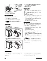 Preview for 14 page of Zanussi ZWH 2121 User Manual