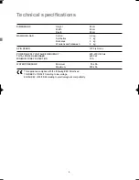 Предварительный просмотр 6 страницы Zanussi ZWH 520 User Manual