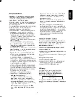 Предварительный просмотр 11 страницы Zanussi ZWH 520 User Manual