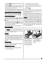 Предварительный просмотр 13 страницы Zanussi ZWH 6105 User Manual