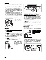 Предварительный просмотр 20 страницы Zanussi ZWH 6105 User Manual