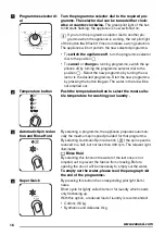 Предварительный просмотр 16 страницы Zanussi ZWH 6130 P User Manual