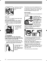 Предварительный просмотр 26 страницы Zanussi ZWH 6145 User Manual