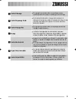 Предварительный просмотр 35 страницы Zanussi ZWH 6145 User Manual