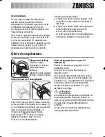 Предварительный просмотр 43 страницы Zanussi ZWH 6145 User Manual