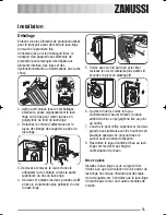 Предварительный просмотр 55 страницы Zanussi ZWH 6145 User Manual