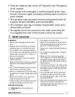 Preview for 3 page of Zanussi ZWH 7142 J User Manual