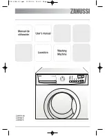 Zanussi ZWH7100C User Manual preview