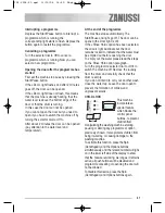 Preview for 14 page of Zanussi ZWH7100C User Manual