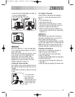 Preview for 16 page of Zanussi ZWH7100C User Manual