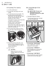 Предварительный просмотр 15 страницы Zanussi ZWH71046 User Manual