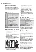 Предварительный просмотр 19 страницы Zanussi ZWH71046 User Manual