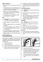 Preview for 4 page of Zanussi ZWHB 7130 P User Manual