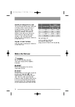 Preview for 12 page of Zanussi ZWI 1125 User Manual