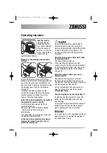 Preview for 13 page of Zanussi ZWI 1125 User Manual