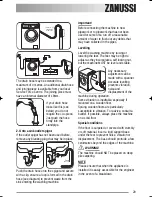 Preview for 29 page of Zanussi ZWI 2125 User Manual