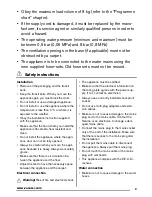 Preview for 3 page of Zanussi ZWI 71201 WA User Manual