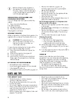 Preview for 12 page of Zanussi ZWI71209WA User Manual