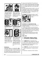 Предварительный просмотр 22 страницы Zanussi ZWJ12591W User Manual