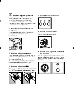 Preview for 14 page of Zanussi ZWM 160 Instruction Booklet