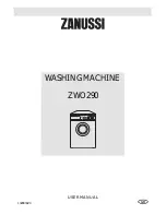 Zanussi ZWO 290 User Manual preview