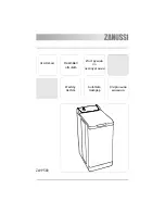 Preview for 1 page of Zanussi ZWP 580 User Manual