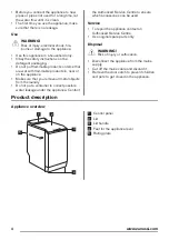 Preview for 4 page of Zanussi ZWQ 61015WA User Manual