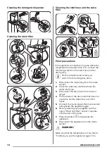 Preview for 14 page of Zanussi ZWQ 61015WA User Manual