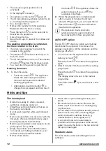 Preview for 12 page of Zanussi ZWQ 61216SA User Manual