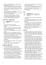 Preview for 4 page of Zanussi ZWQ61265NW User Manual